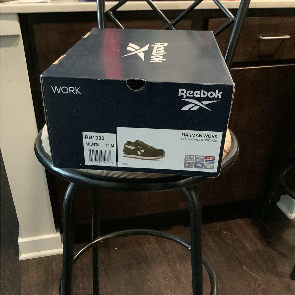HARMAN WORK CLASSIC WORK REBOOK SNEAKER AND VOLCOM WORKWEAR SNEAKER SIZE 11